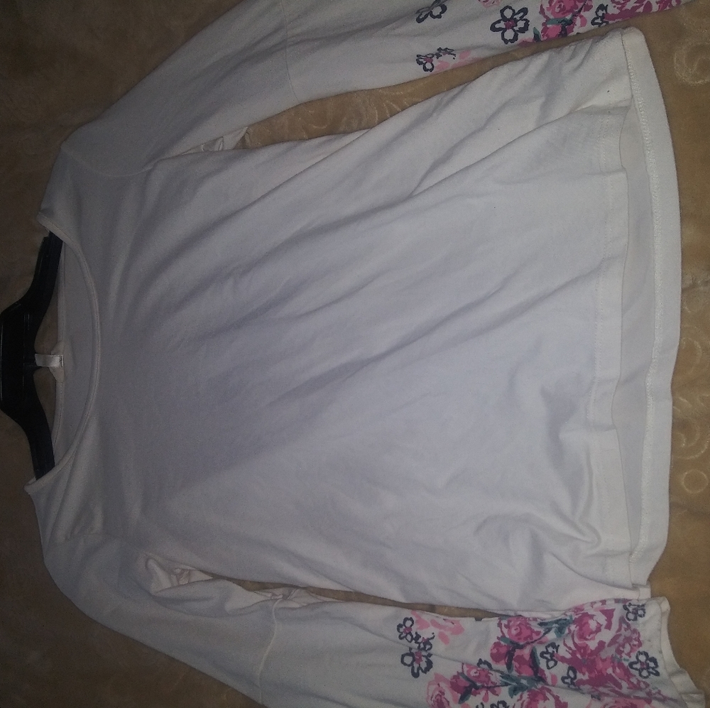 long sleeve white shirt